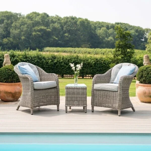 Oxford 3 Piece Rattan Lounge Set