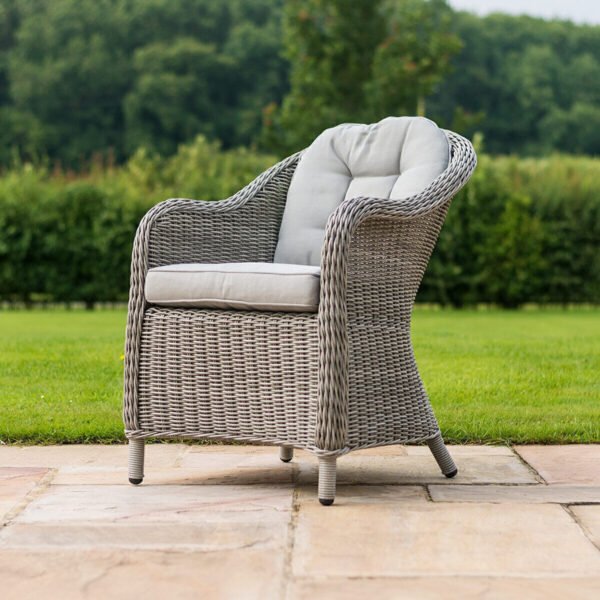 Oxford Heritage 4 Seat Round Rattan Dining Set